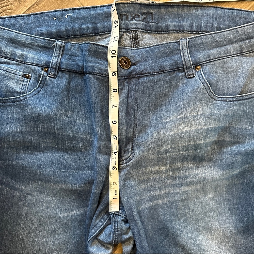 Rue 21 mid rise jeggings size 20R - Picture 4 of 9